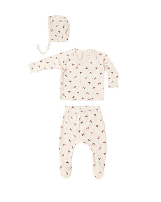 Quincy Mae - Take Home Set - Red Bows
