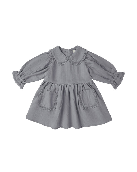 Quincy Mae - Marisol Dress - Slate