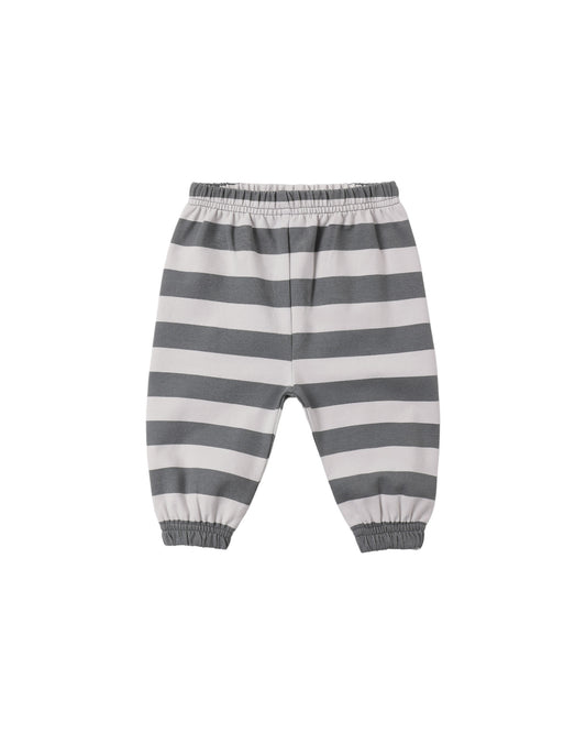 Quincy Mae - Oversized Sweatpants - Midnight Stripe