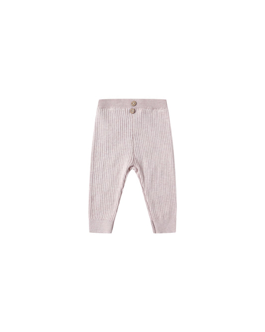 Quincy Mae - Rib Knit Legging - Lilac