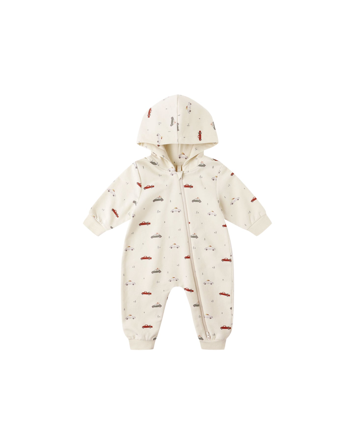 Quincy Mae - Hooded Jumpsuit - Cars