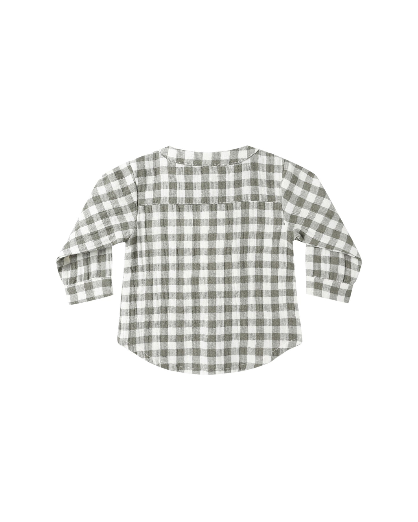 Quincy Mae - Milo Shirt - Forest Check