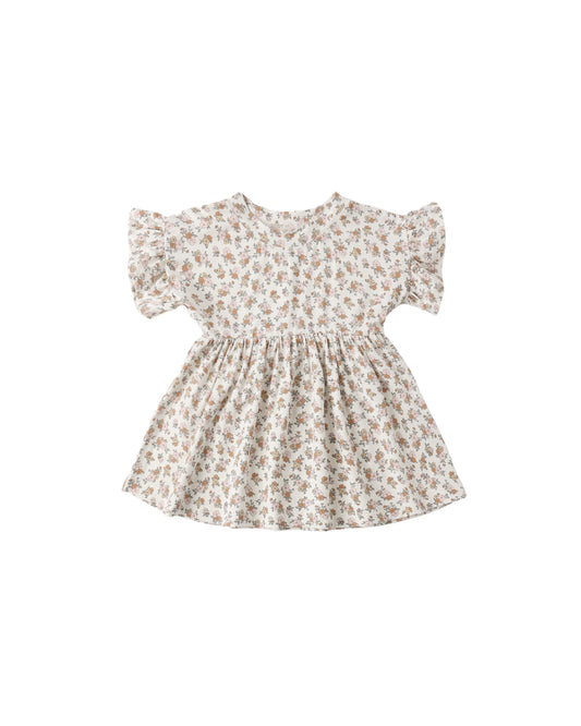 Quincy Mae - Bamboo Babydoll Dress - Wildflower