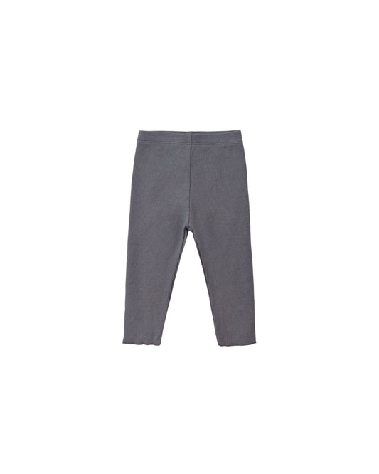 Quincy Mae - Ribbed Legging - Midnight
