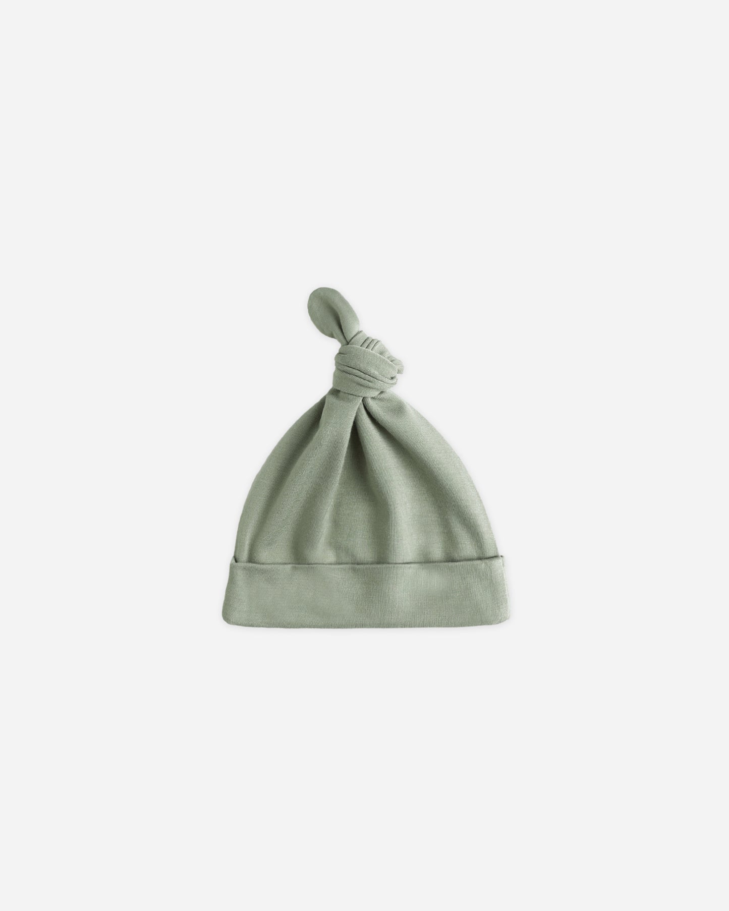 Quincy Mae - Bamboo Knotted Baby Hat - Fern