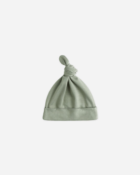 Quincy Mae - Bamboo Knotted Baby Hat - Fern