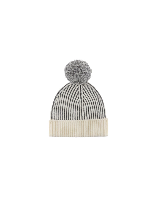 Quincy Mae - Beanie - Midight Stripe