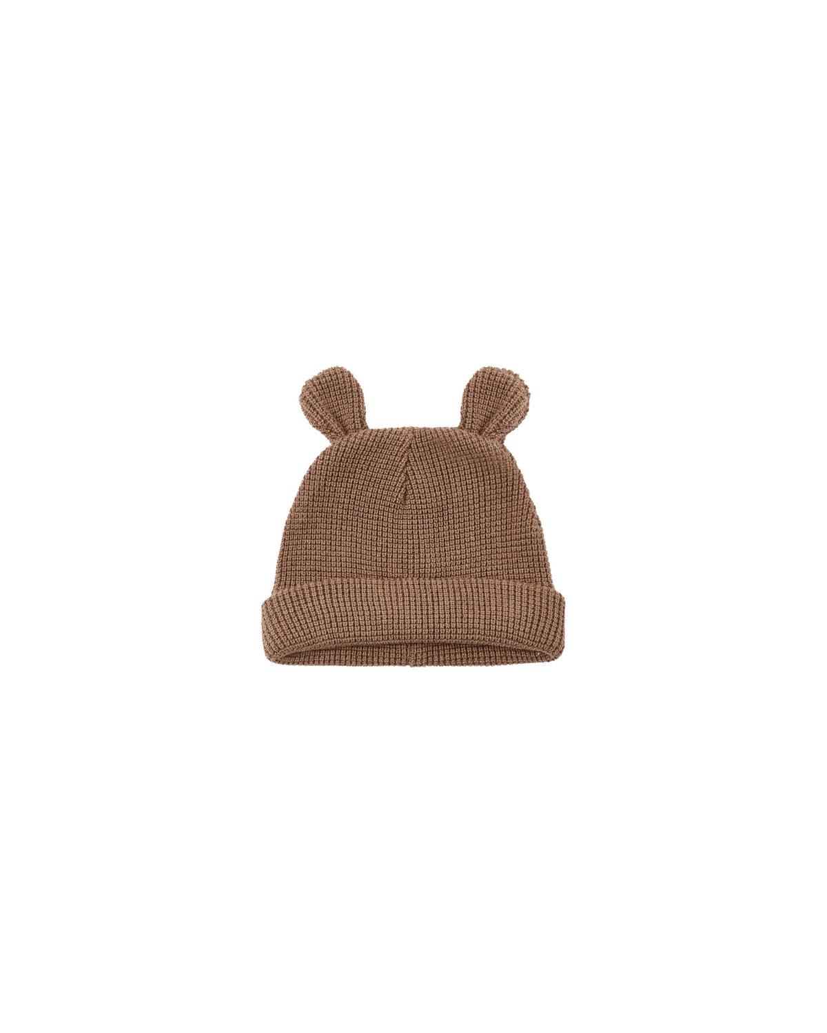 Quincy Mae - Baby Bear Beanie - Cocoa