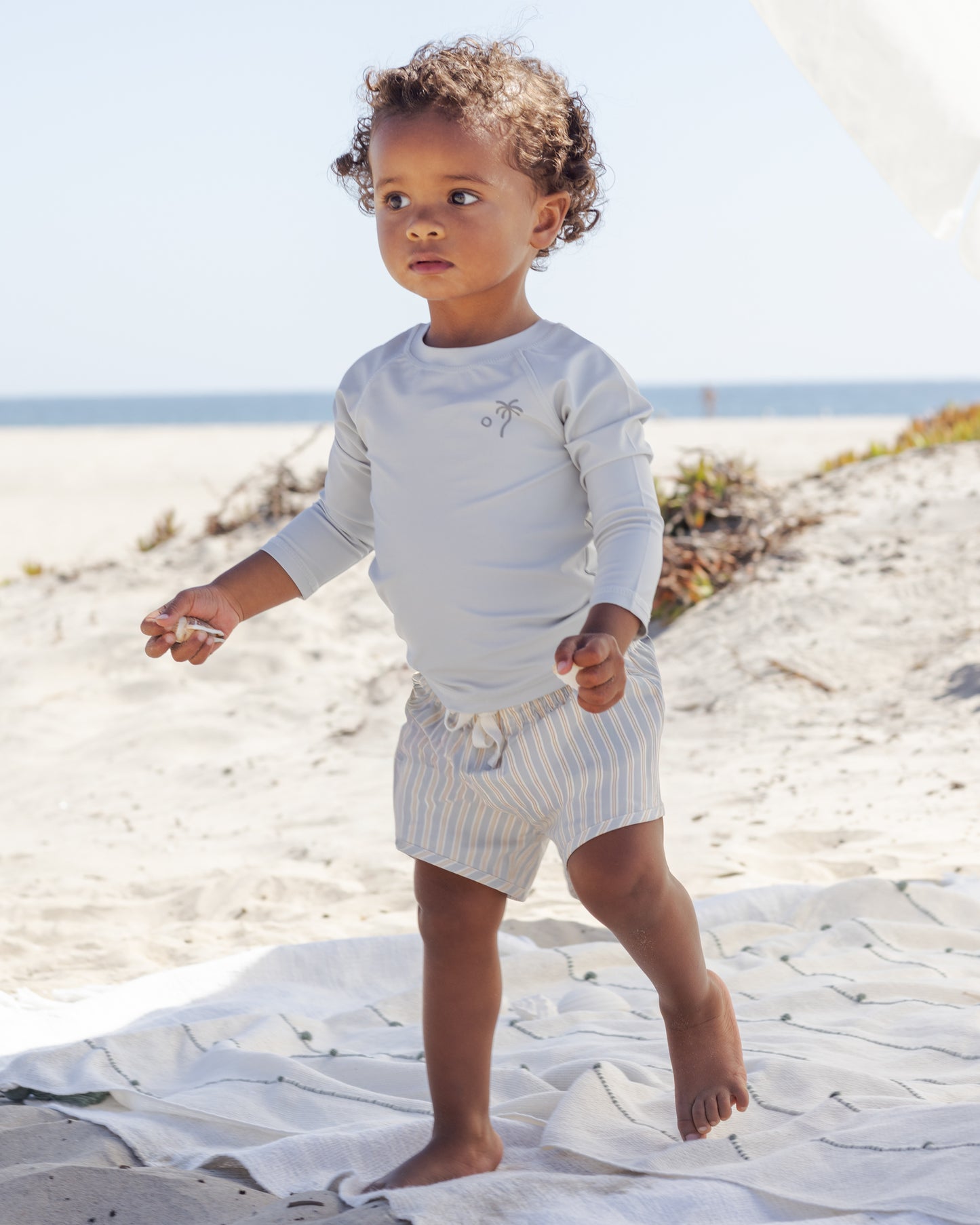 Quincy Mae - Rashguard - Sky