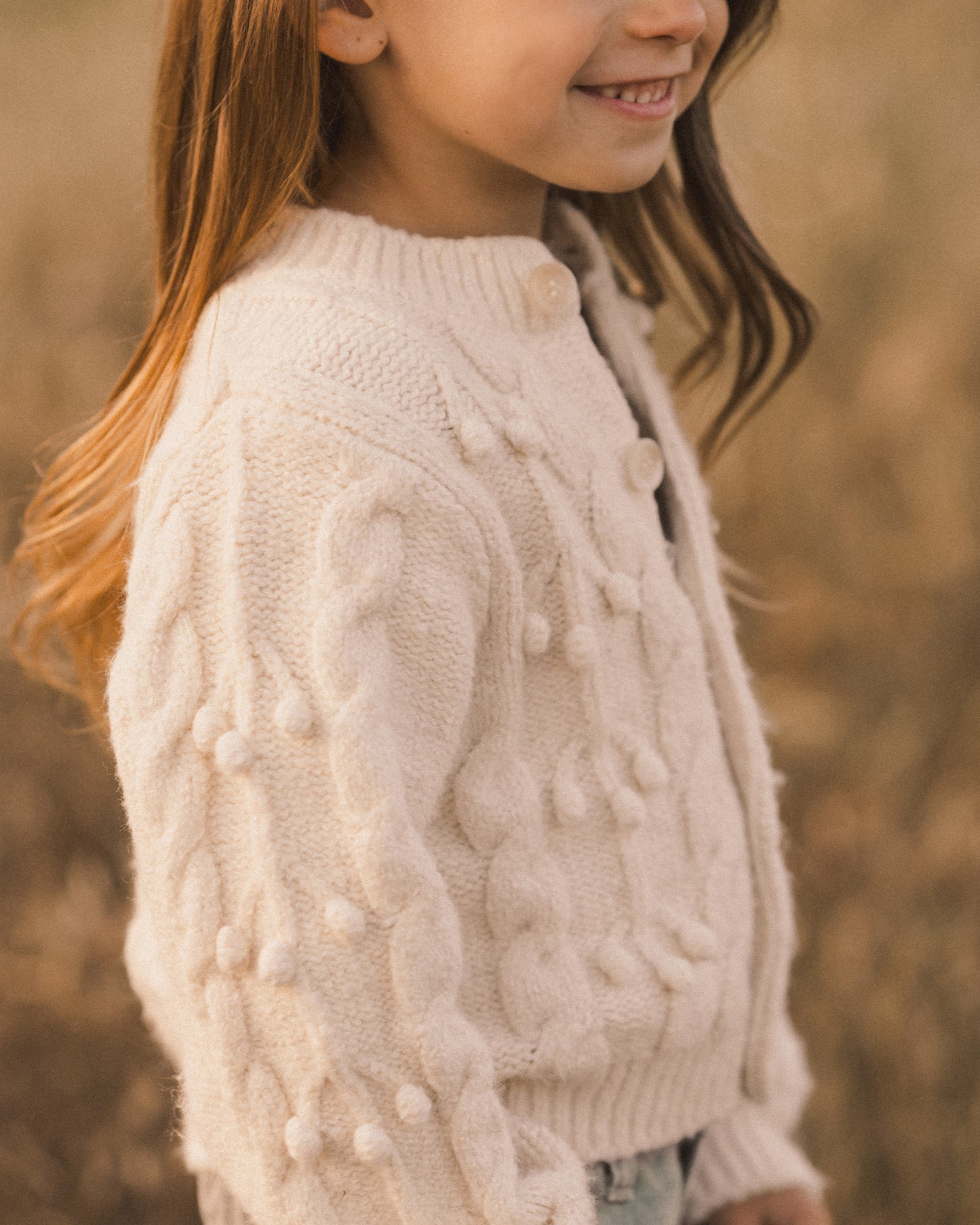 Rylee + Cru - Bobble Cardigan - Shell