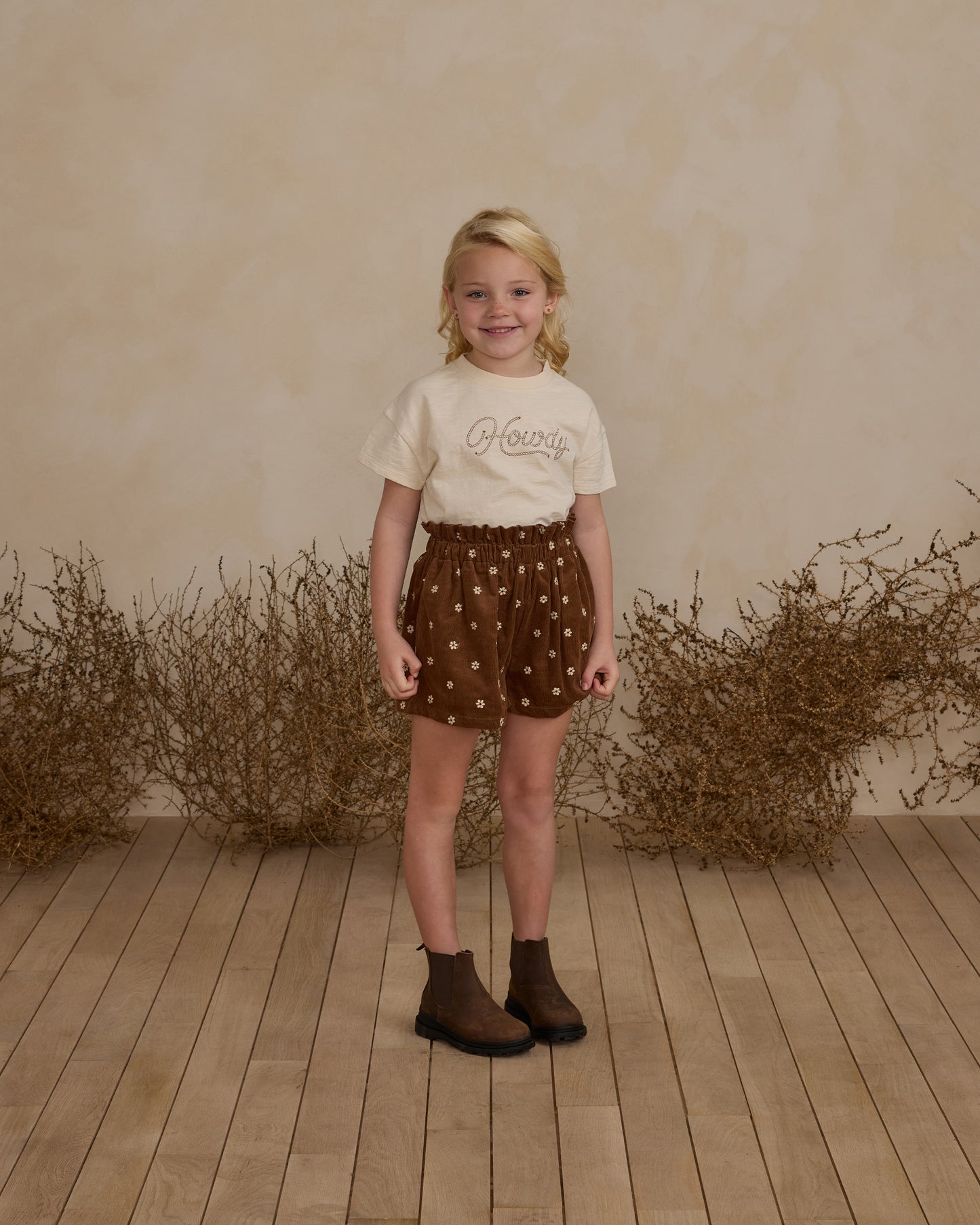 Rylee + Cru - Boxy Tee - Howdy