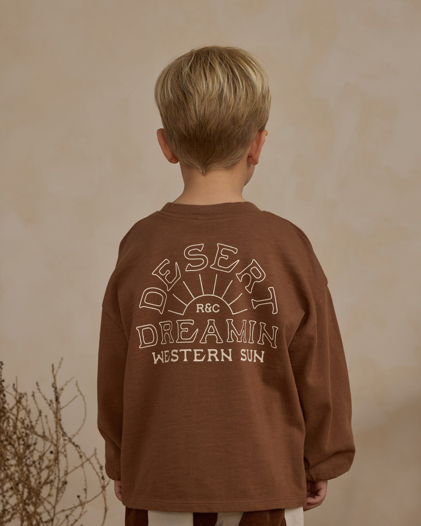 Rylee + Cru - Relaxed Long Sleeve Tee - Desert Dreamin