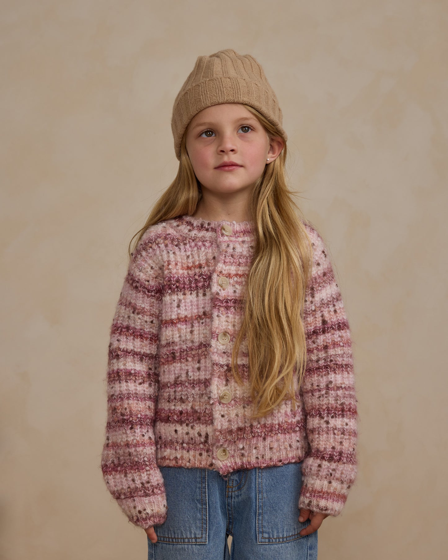 Rylee + Cru - Cheyenne Cardigan - Pink Multi Stripe