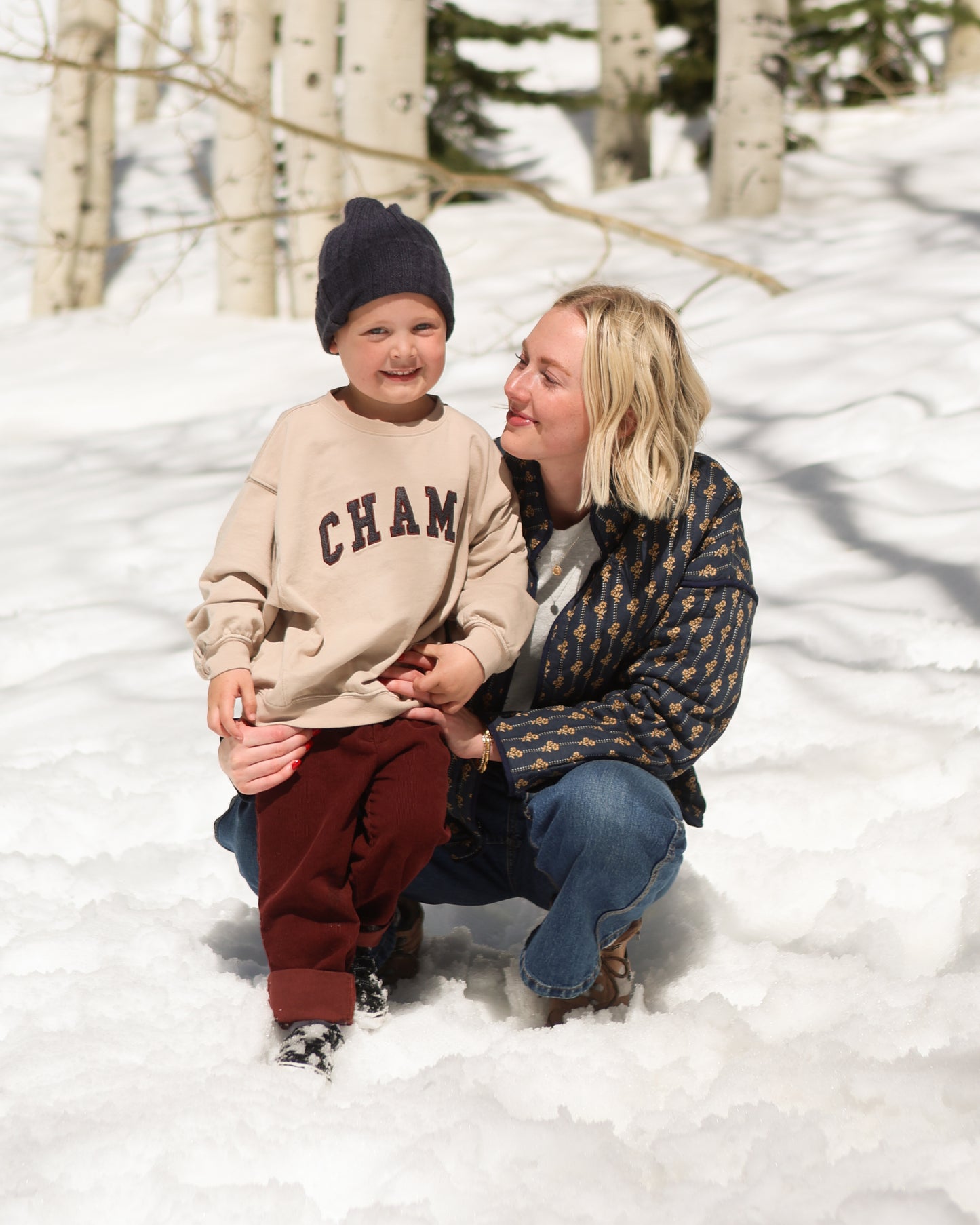 Rylee + Cru - Oversized Sweatshirt - Champ