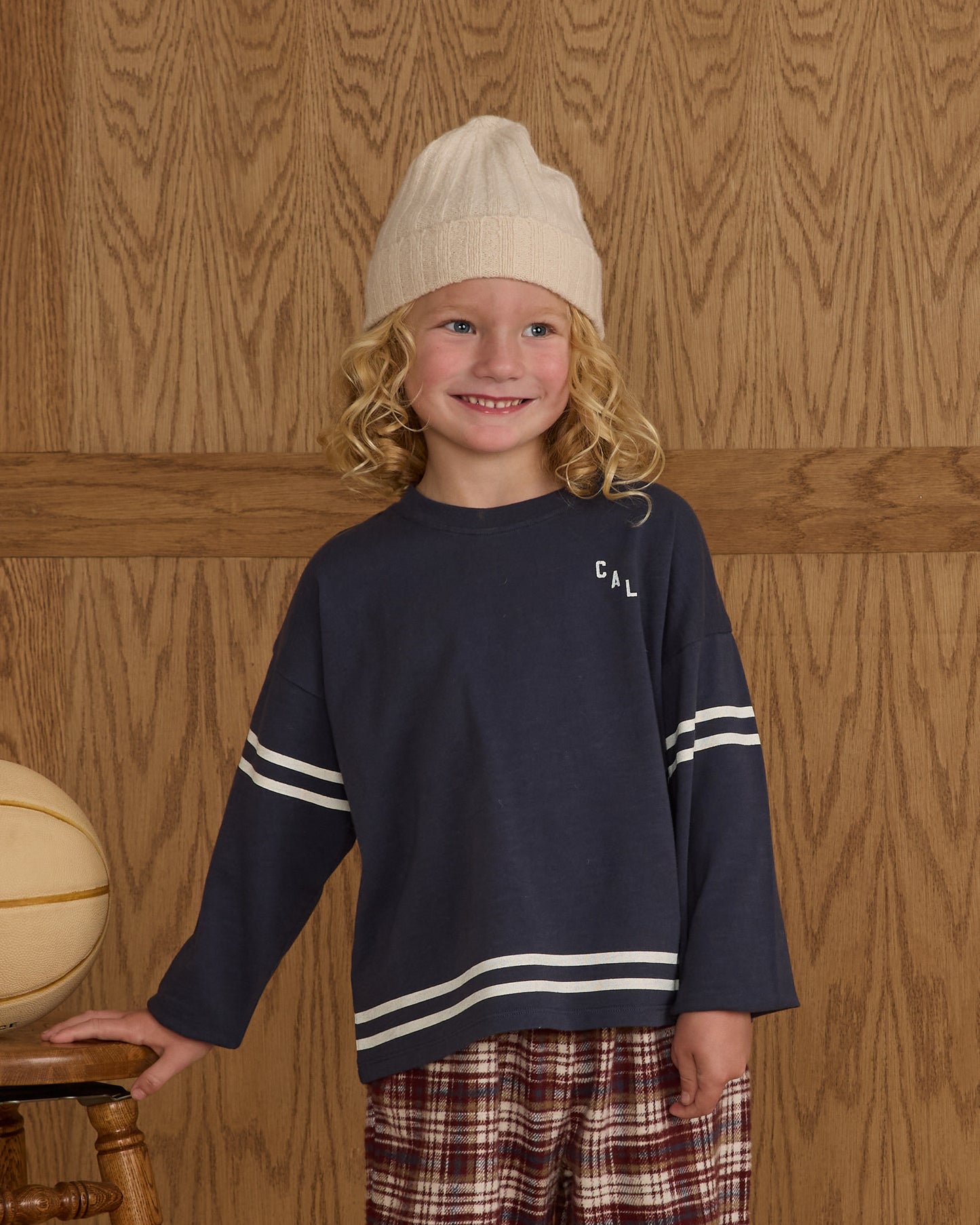 Rylee + Cru - Camden Long Sleeve Tee - Navy