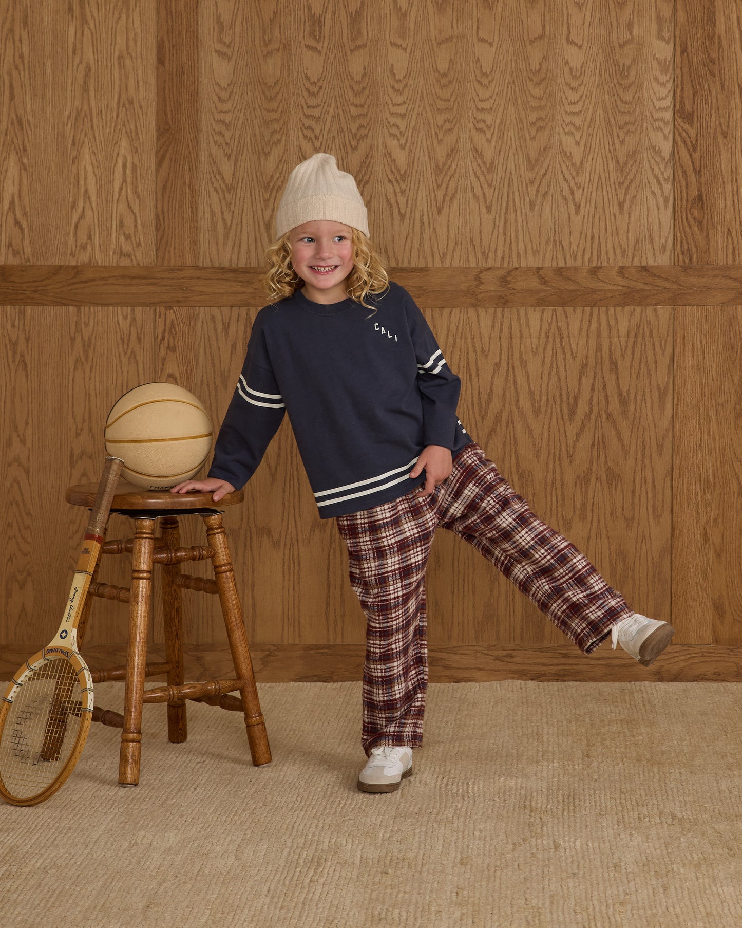 Rylee + Cru - Camden Long Sleeve Tee - Navy