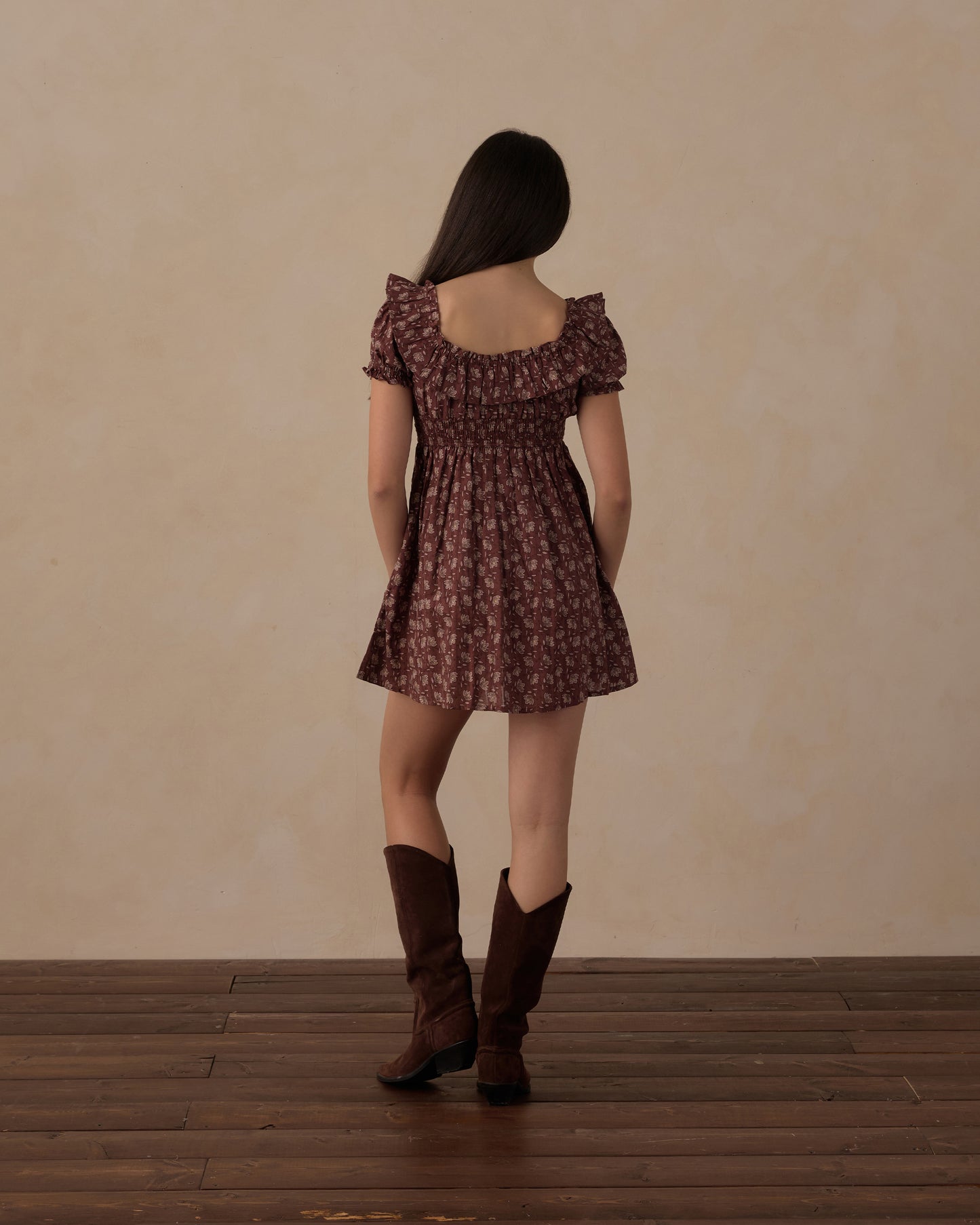 Rylee + Cru - Teen Dillon Dress - Mulberry Iris