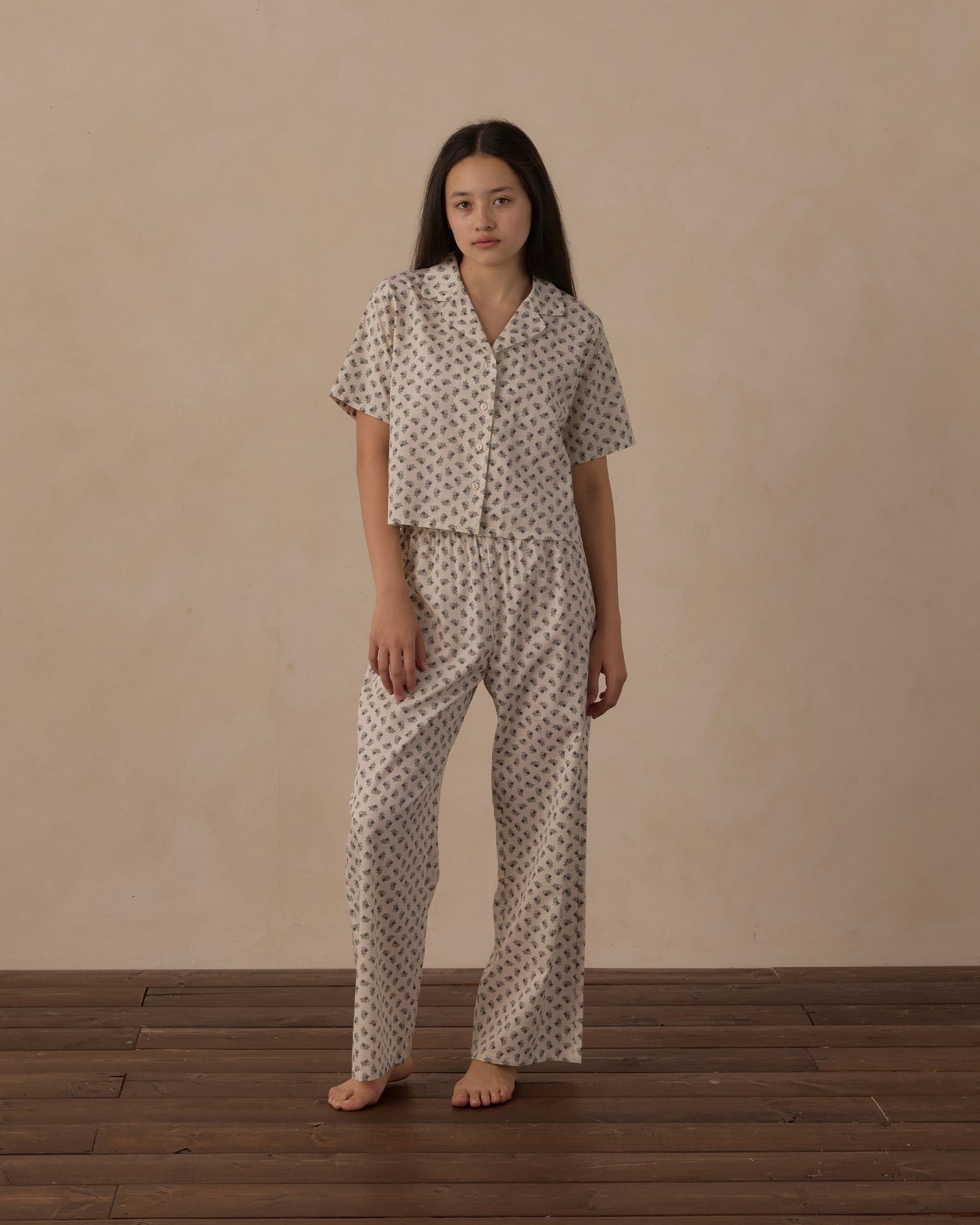Rylee + Cru - Teen Woven Pajama Set - Vintage Fleur