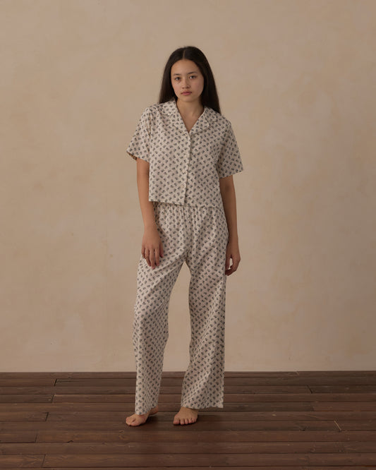 Rylee + Cru - Teen Woven Pajama Set - Vintage Fleur