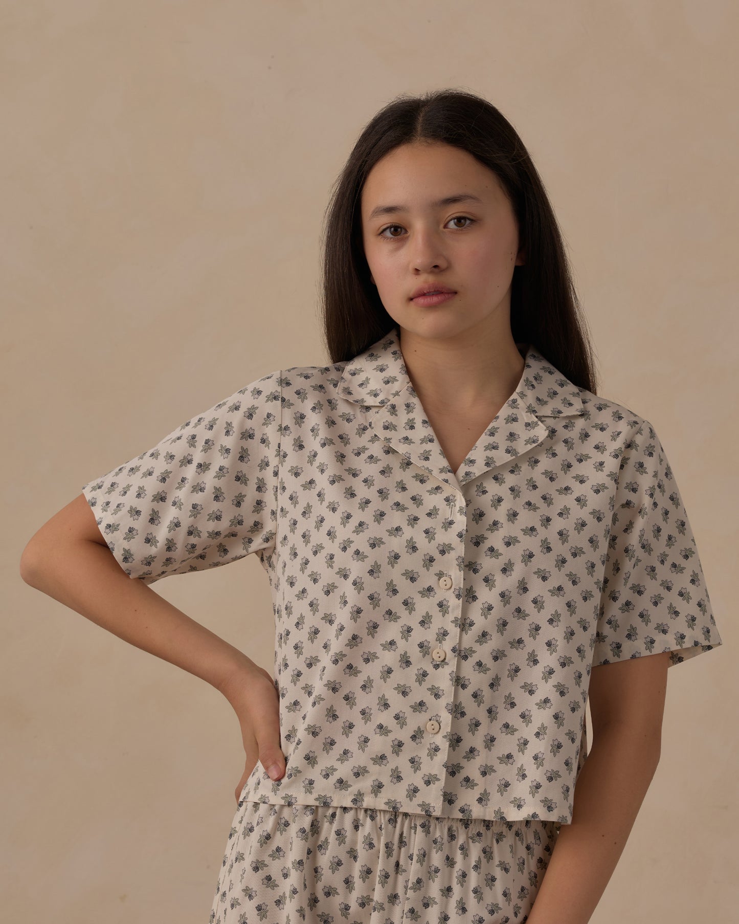 Rylee + Cru - Teen Woven Pajama Set - Vintage Fleur