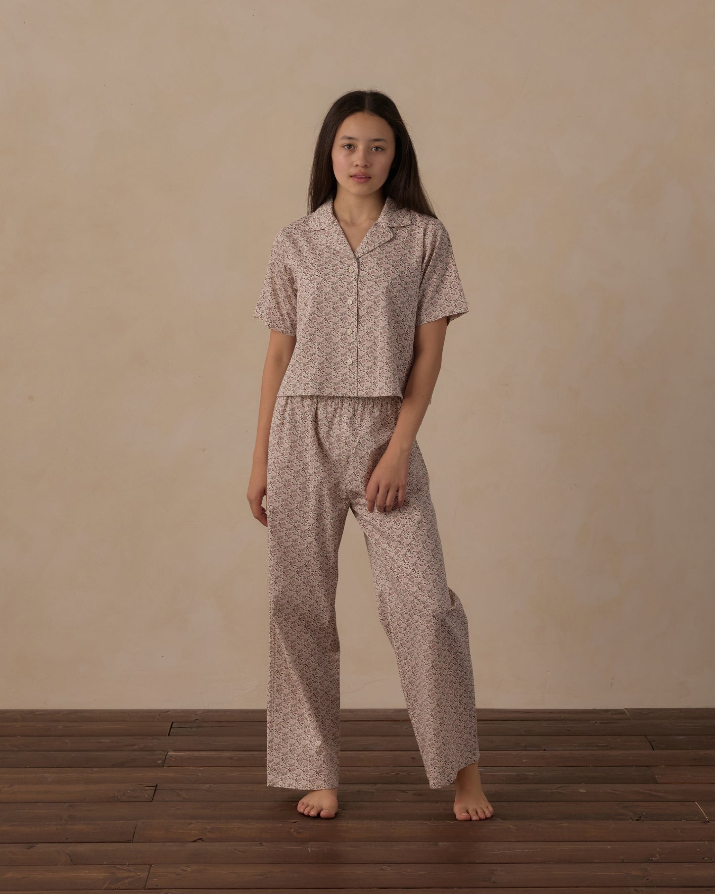 Rylee + Cru - Teen Woven Pajama Set - Primose