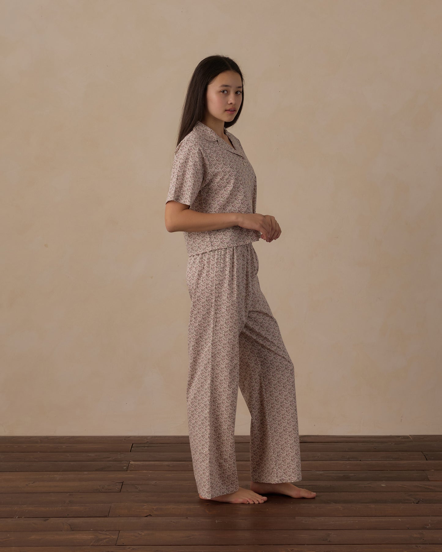 Rylee + Cru - Teen Woven Pajama Set - Primose