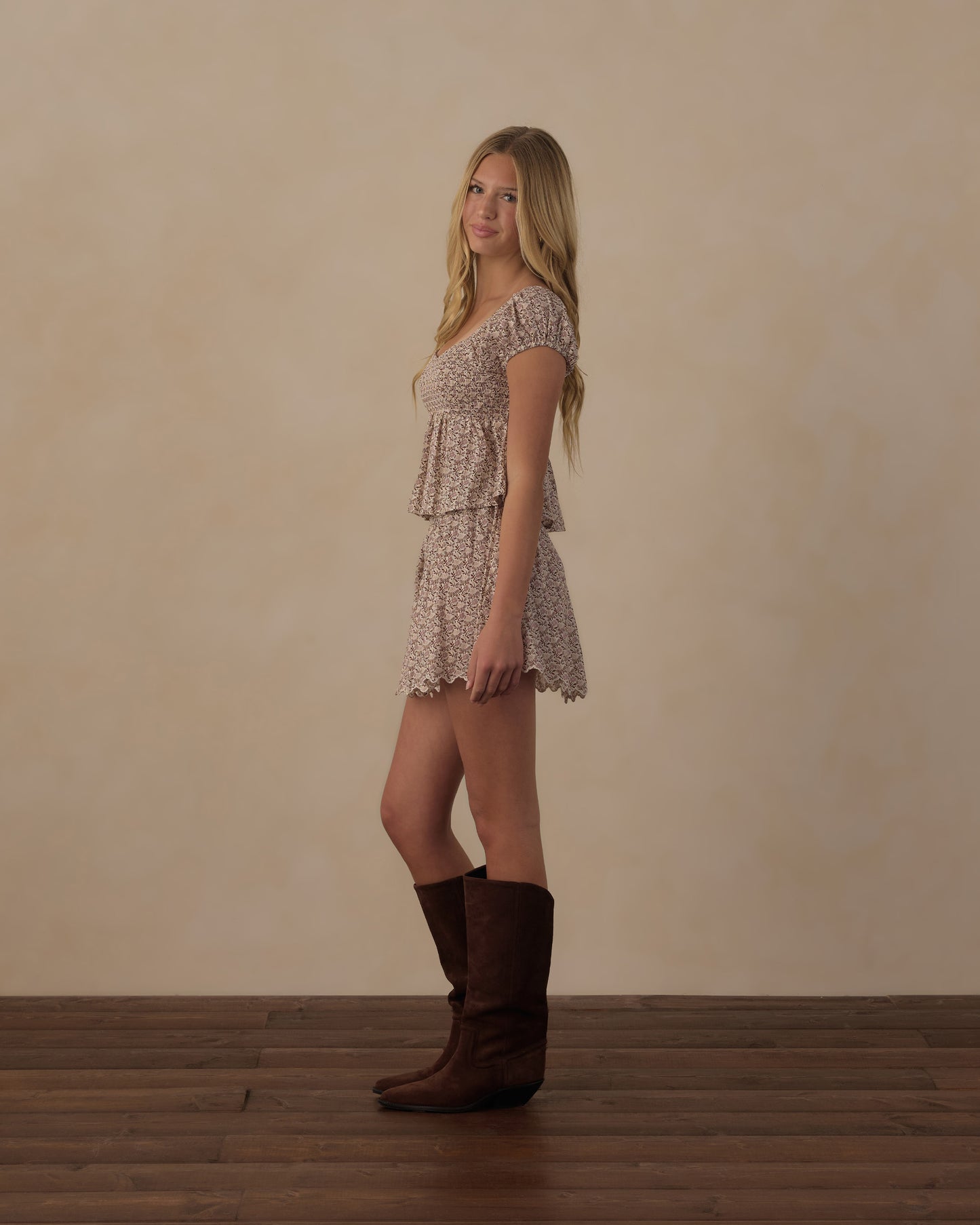 Rylee + Cru - Teen Flutter Top - Primrose