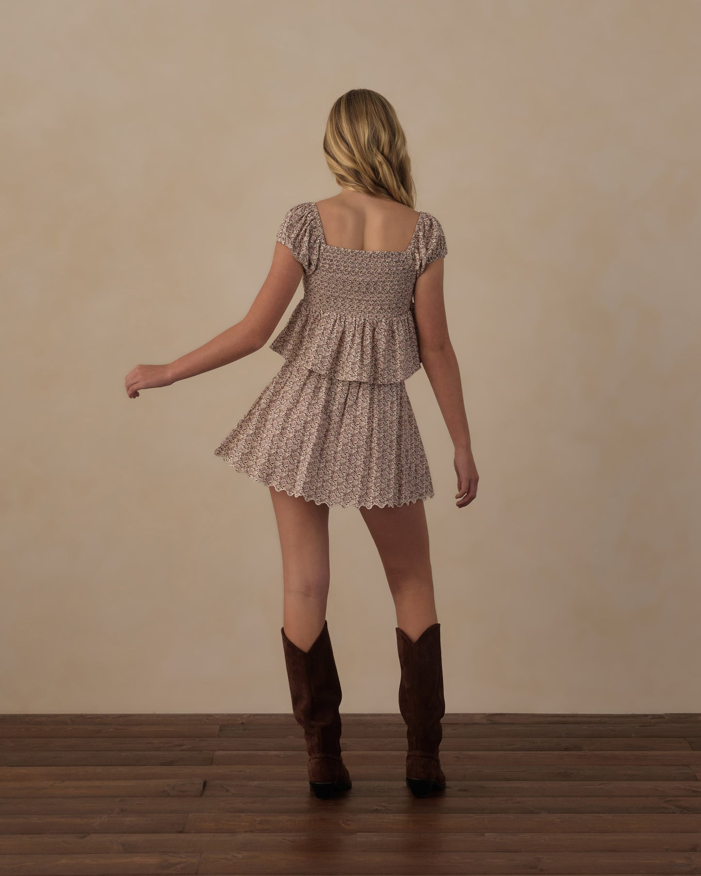 Rylee + Cru - Teen Flutter Top - Primrose