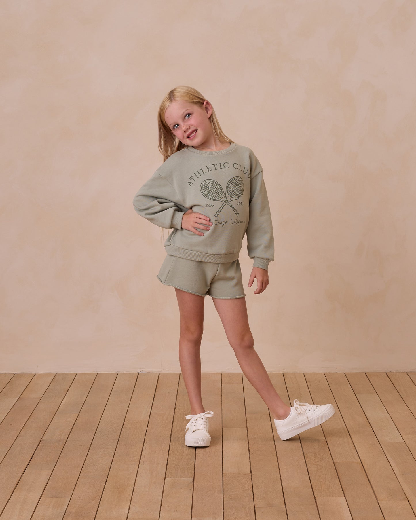 Rylee + Cru - Sweat Short - Sage