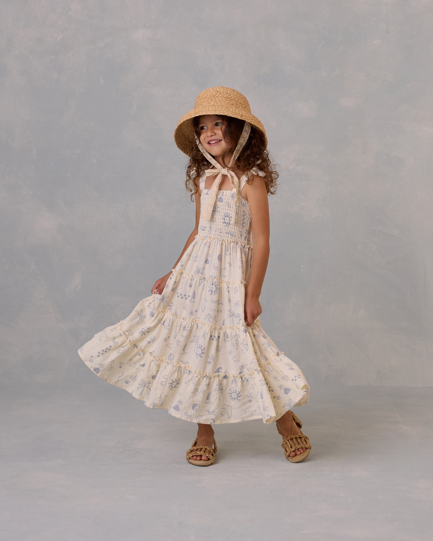 Rylee + Cru - Taylor Dress - Mediterranean