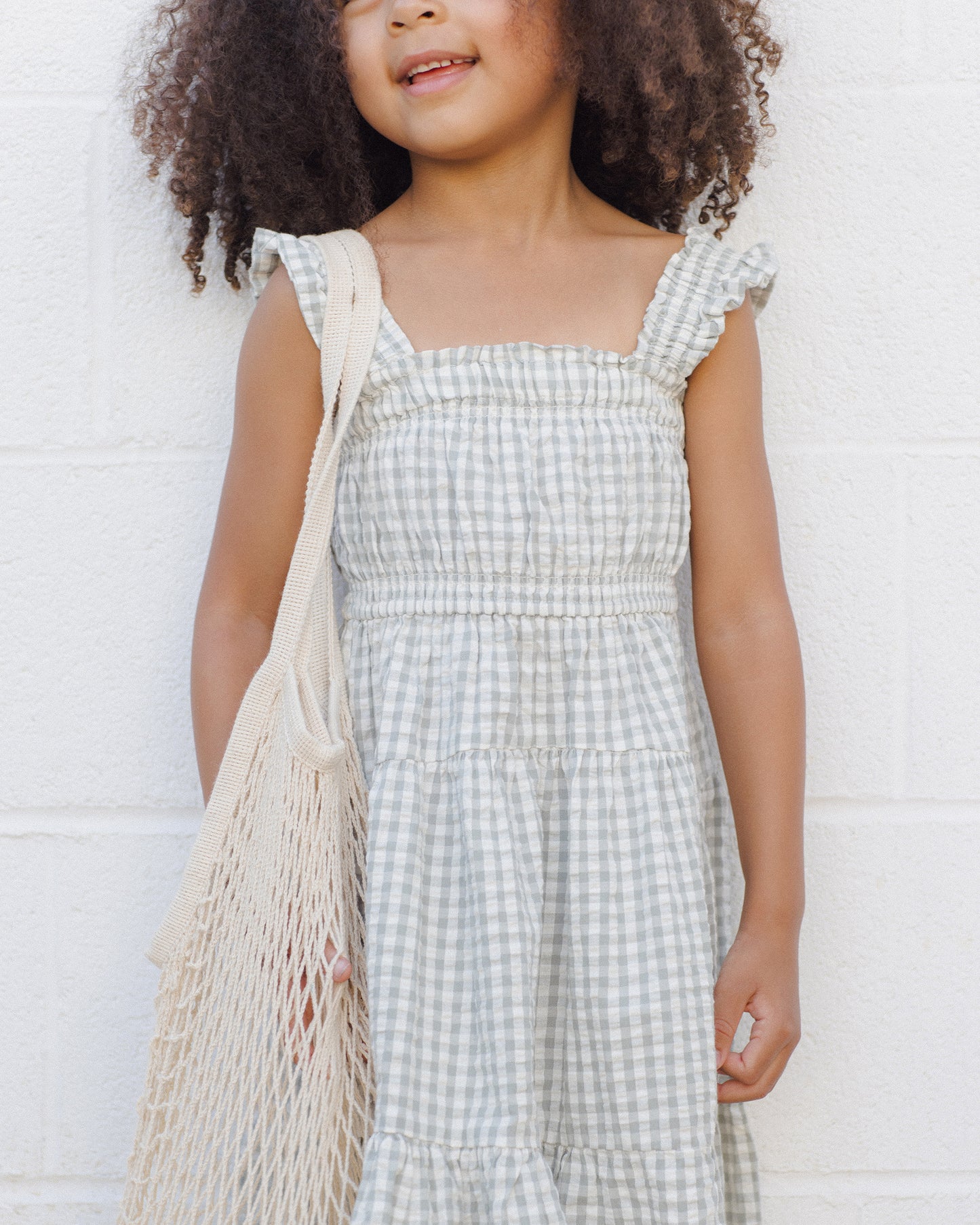 Rylee + Cru - Josie Dress - Eucalyptus Gingham