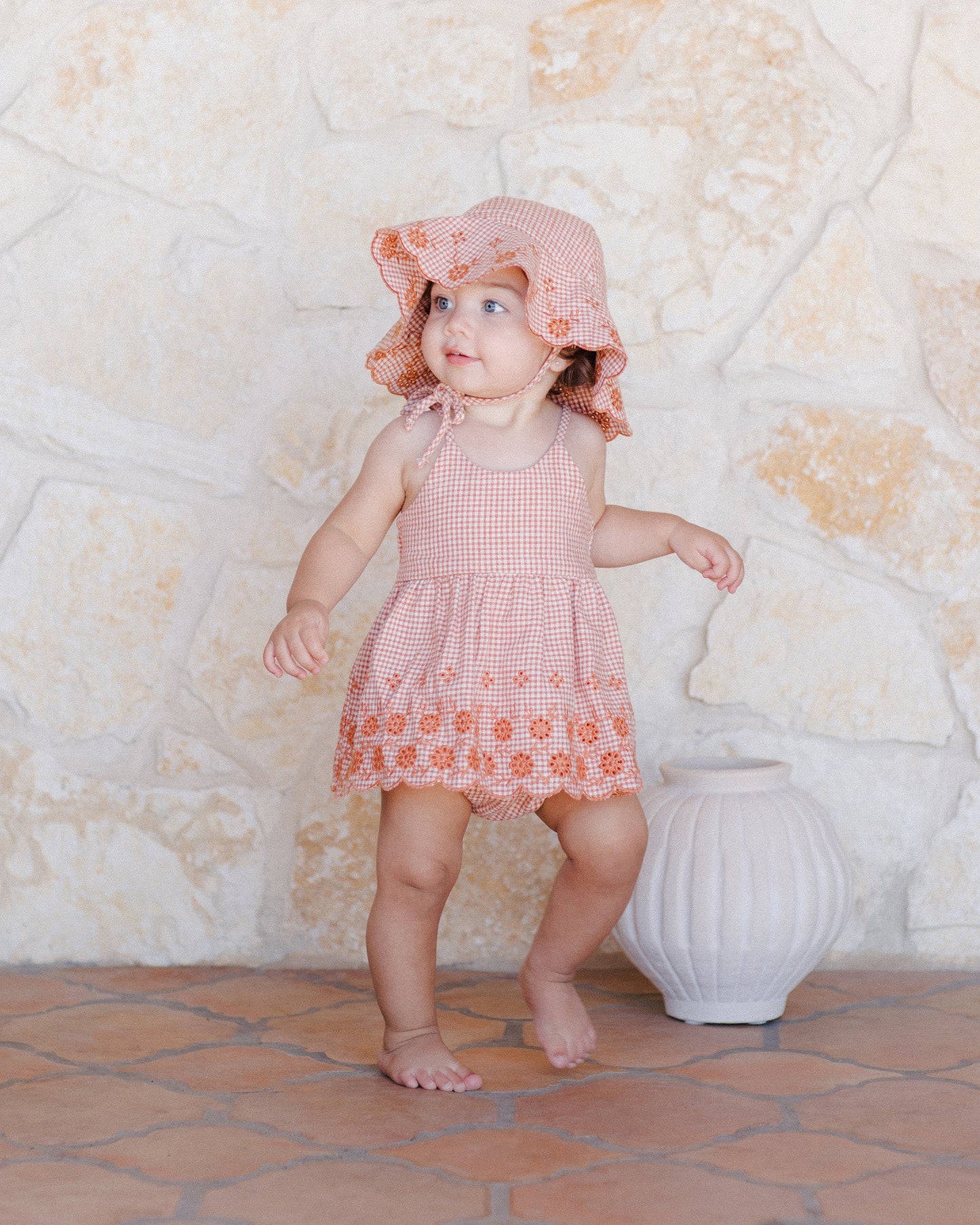 Rylee + Cru - Zenni Set - Poppy Gingham