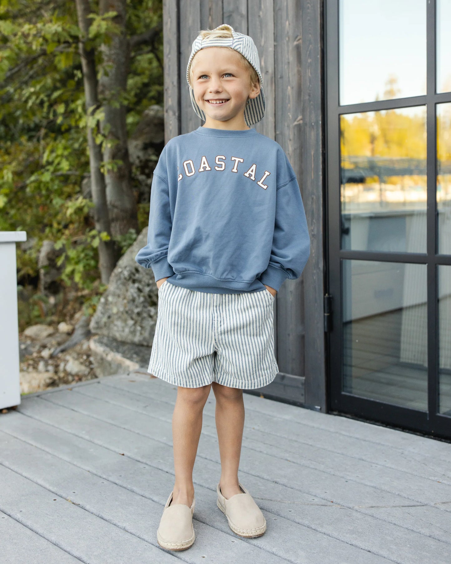Rylee + Cru - Relaxed Sweatshirt - Coastal