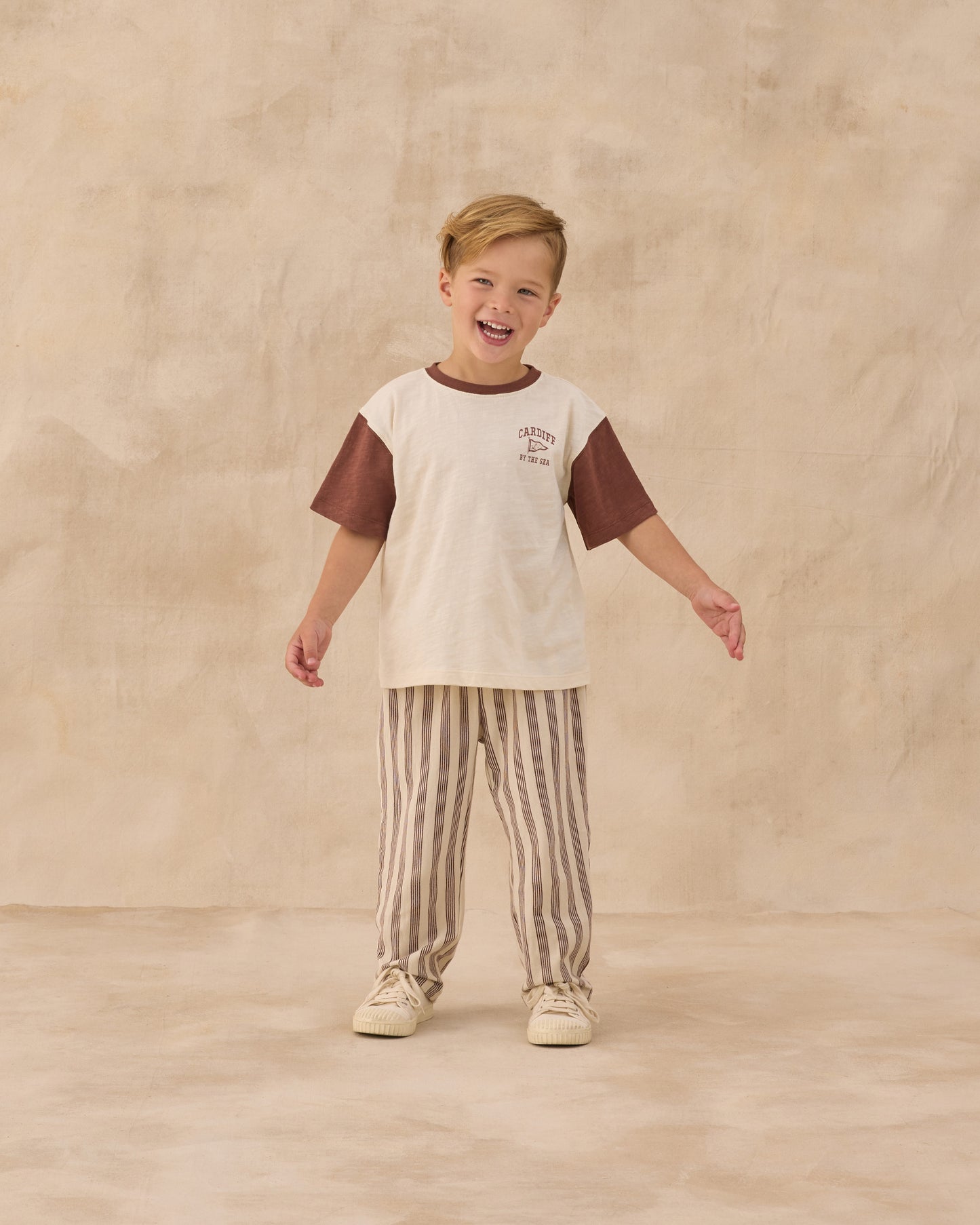 Rylee + Cru - Contrast Short Sleeve Tee - Cardiff By The Sea