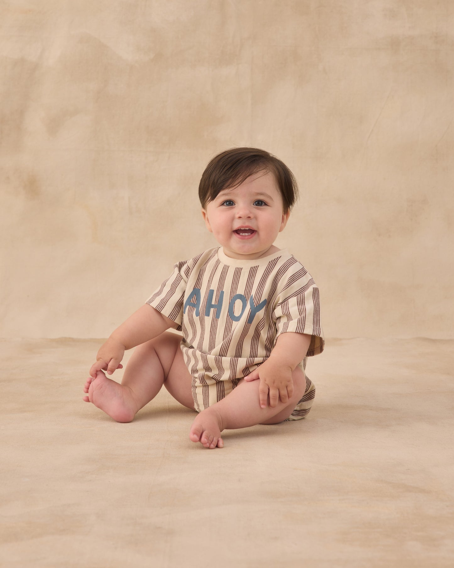 Rylee + Cru - Relaxed Bubble Romper - Ahoy