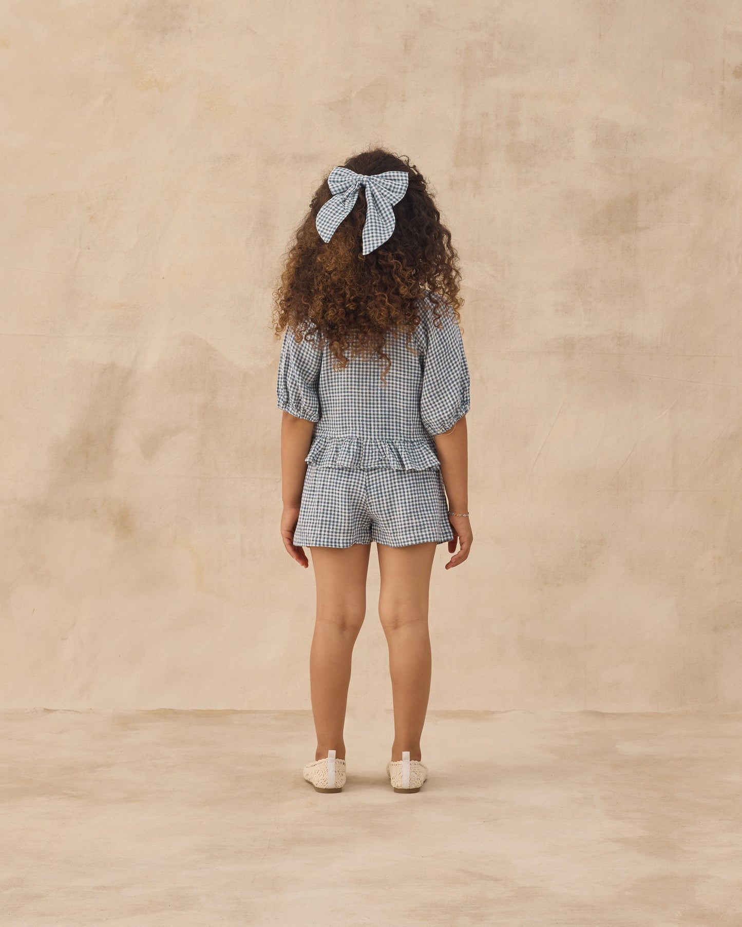 Rylee + Cru - Juniper Set - Marine Gingham