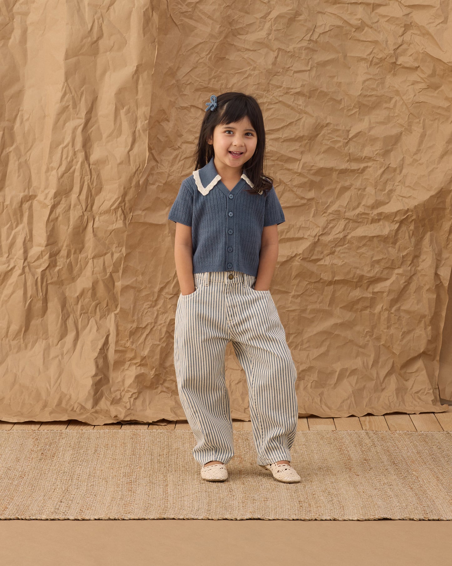 Rylee + Cru - Sloane Knit Top - Marine