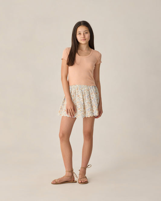 Rylee + Cru - Teen Pointelle Jersey - Melon