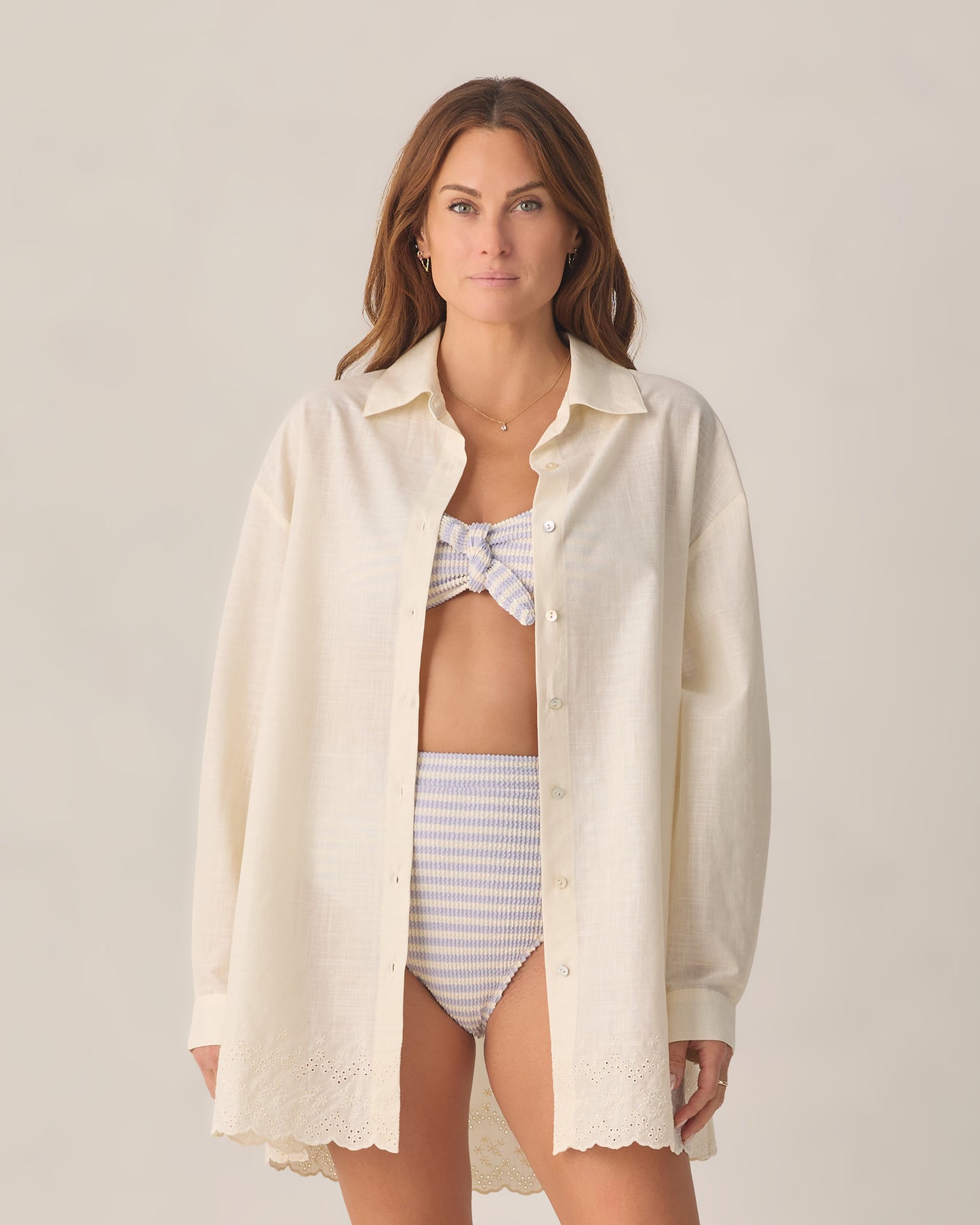 Rylee + Cru - Women's Del Mar Shirt - Ivory