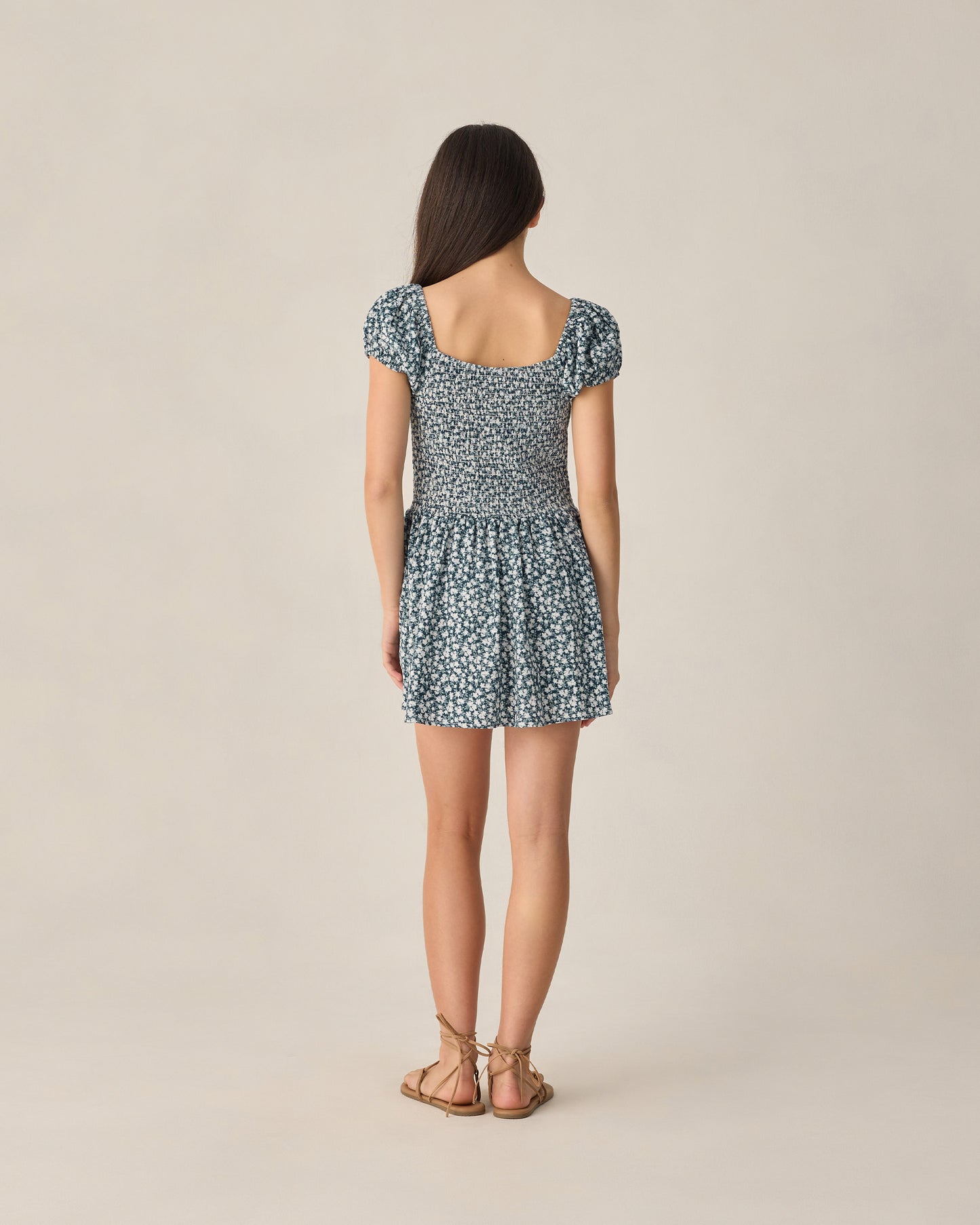 Rylee + Cru - Teen Alex Dress - Navy Floral