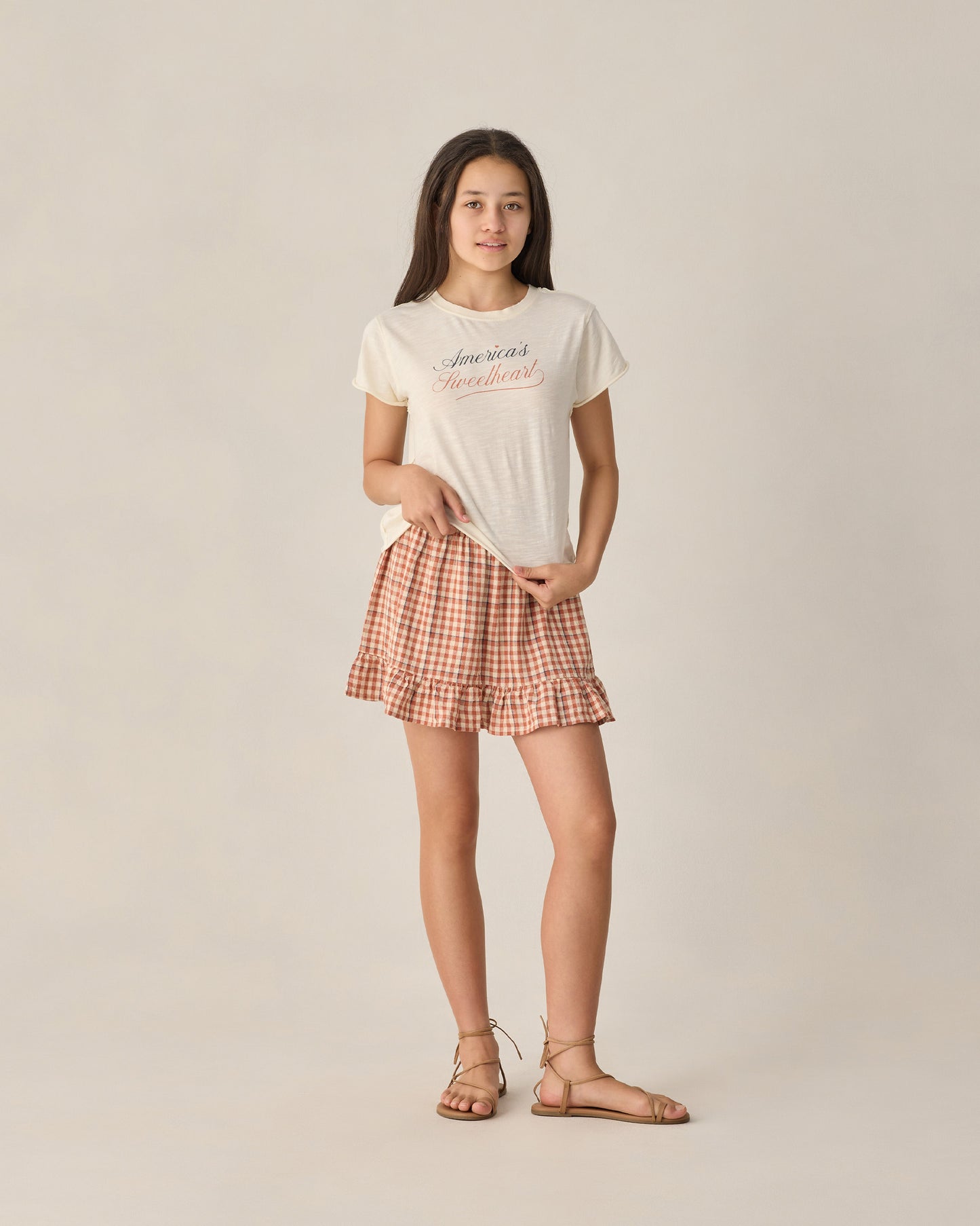 Rylee + Cru - Teen Vintage Tee - Americas Sweetheart