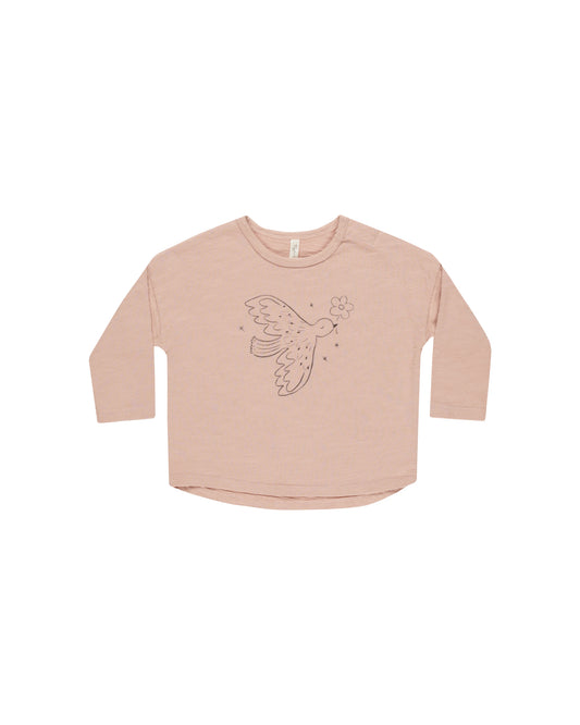 Rylee + Cru - Long Sleeve Tee - Dove