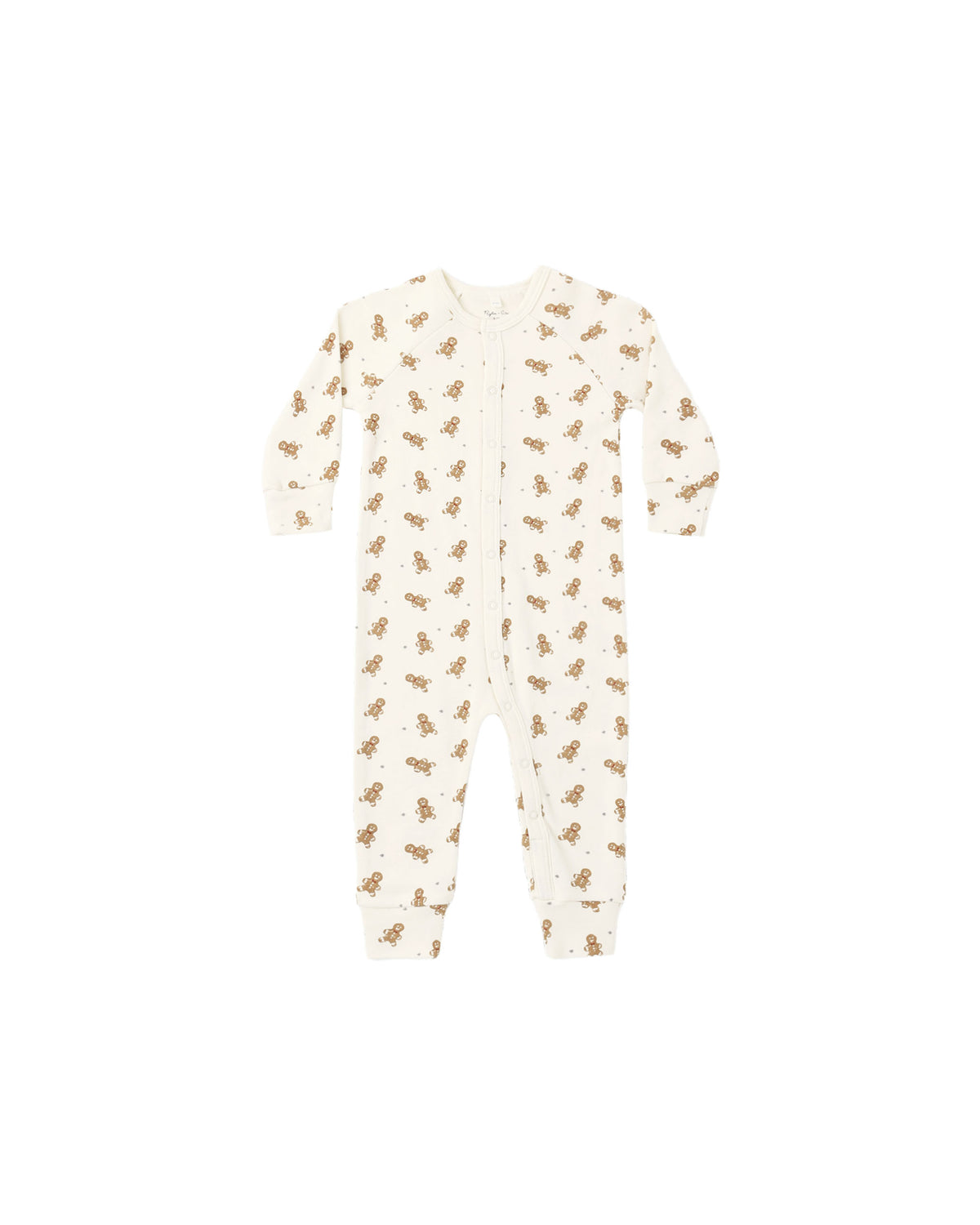 Rylee + Cru - Organic Long John Pajamas - Gingerbread