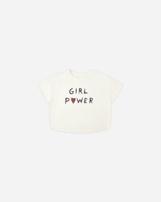 Rylee + Cru - Boxy Tee - Girl Power