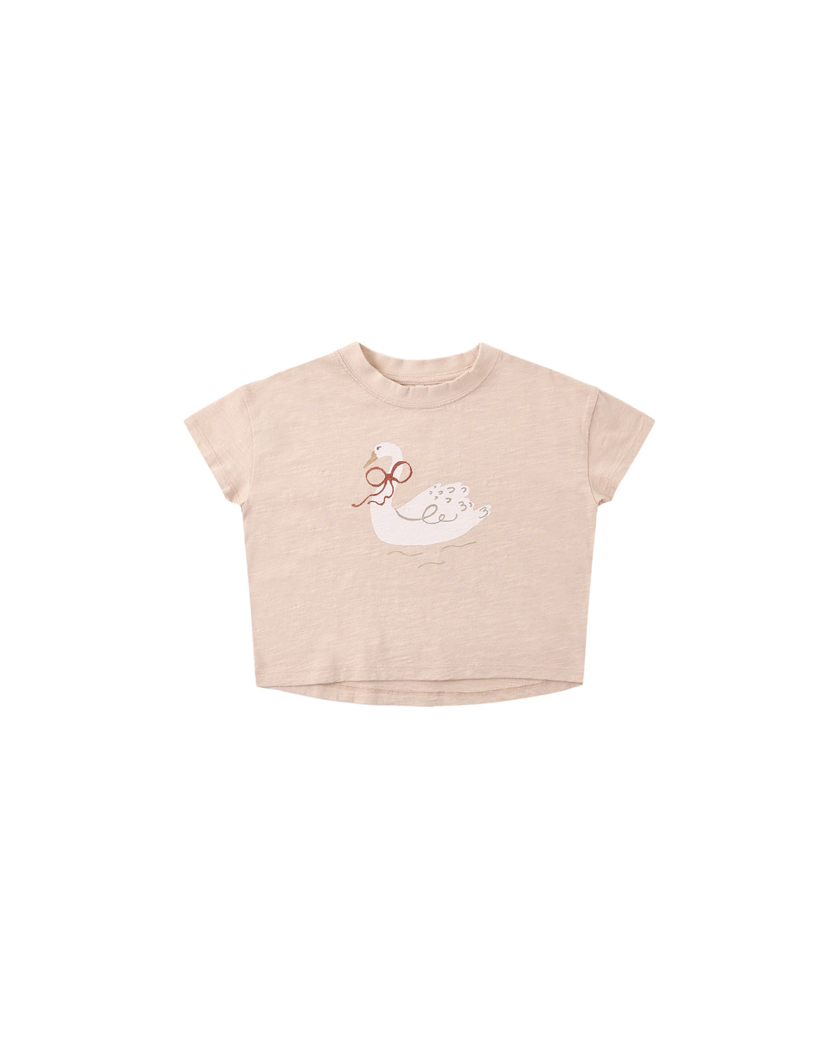 Rylee + Cru - Boxy Tee - Swan