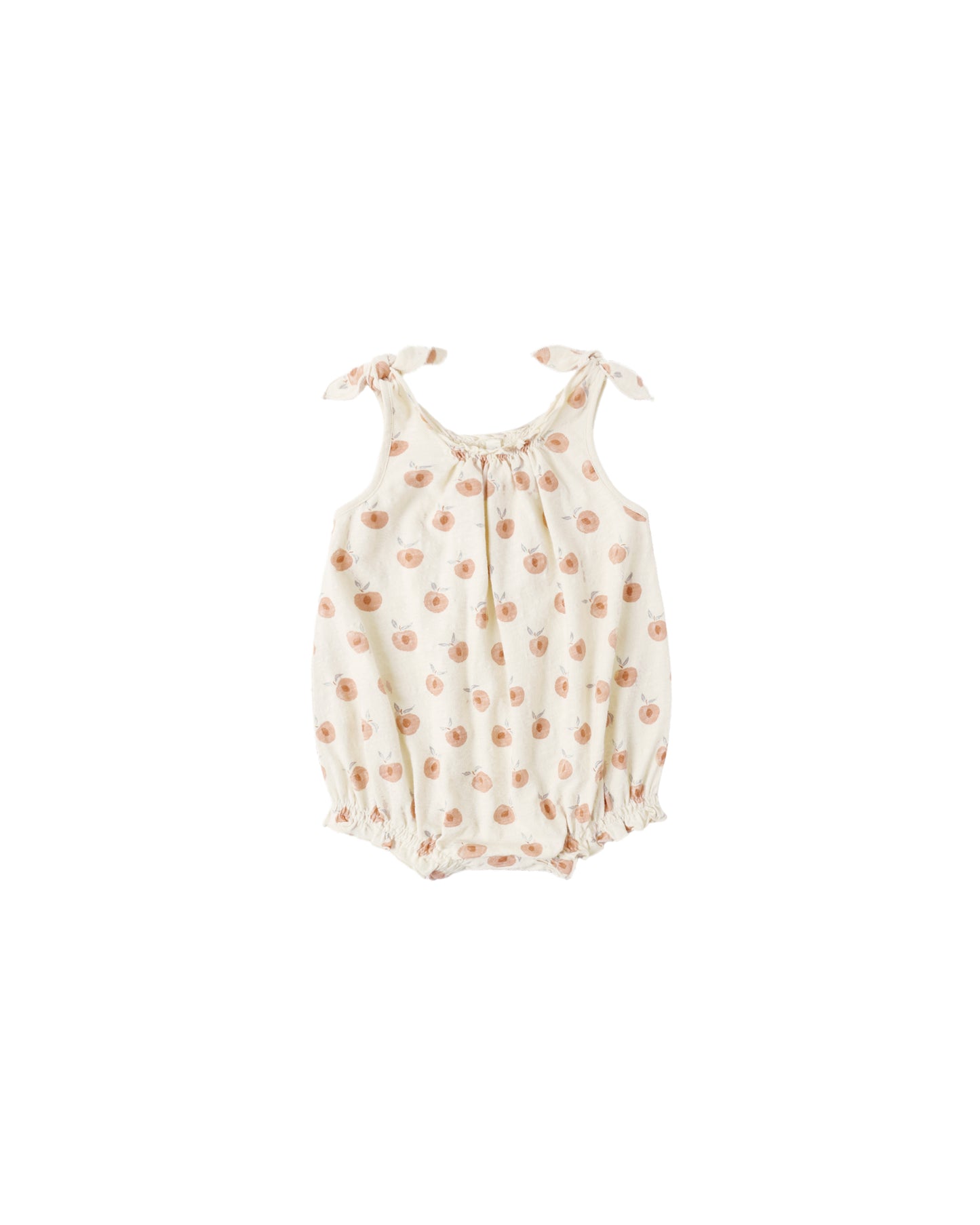 Rylee + Cru - Shoulder Tie Bubble - Peaches