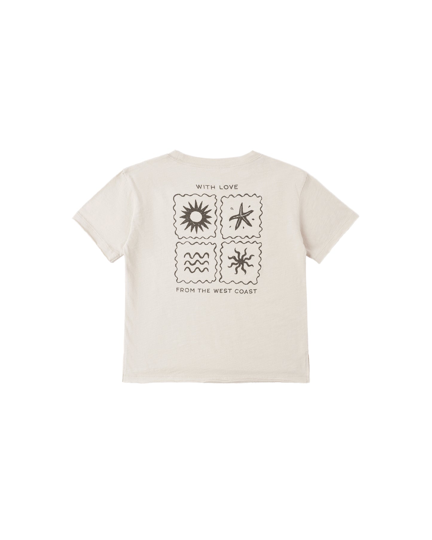 Rylee + Cru - Raw Edge Tee - West Coast