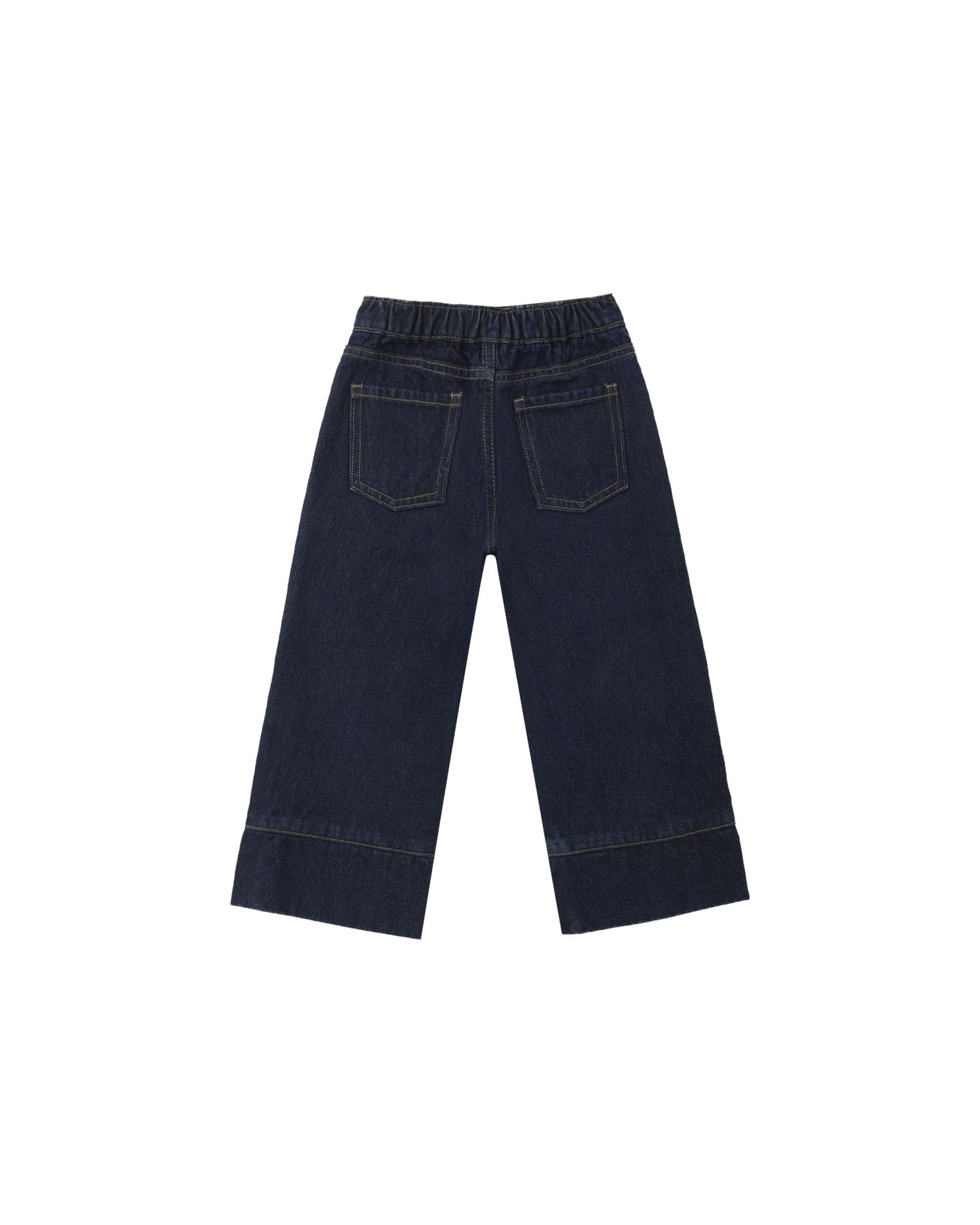 Rylee + Cru - Patch Pocket Pant - Dark Indigo