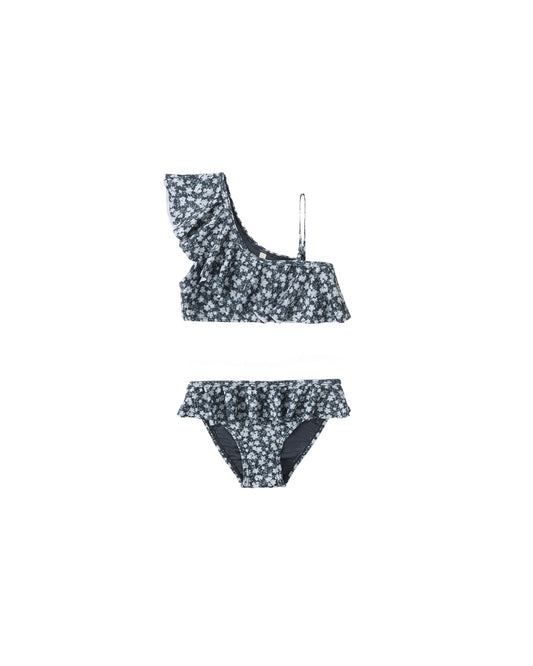 Rylee + Cru - Skirted Bikini - Navy Floral
