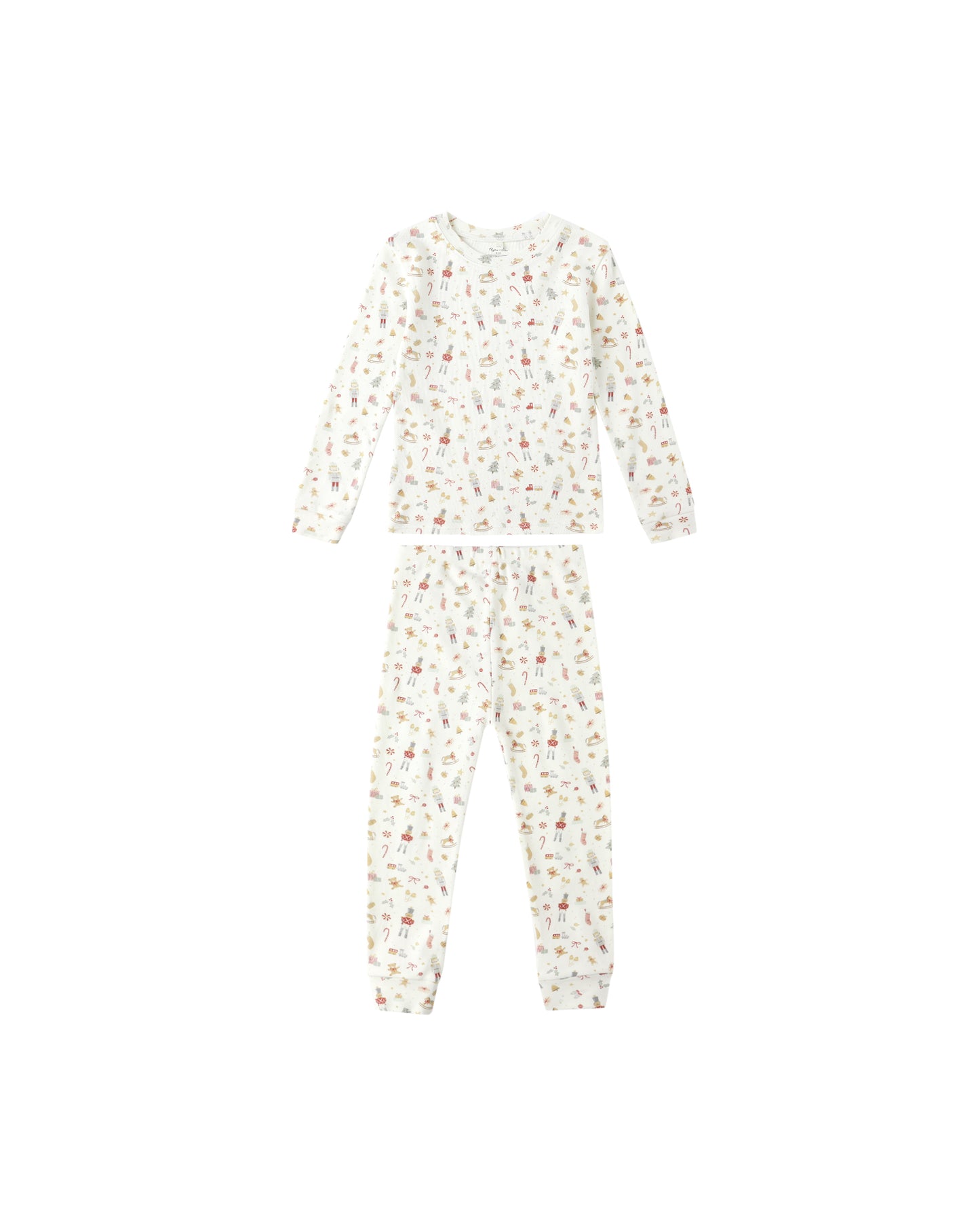Rylee + Cru - Organic Long Sleeve Pajama Set - Festive